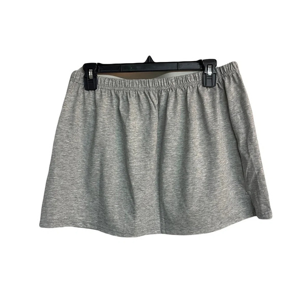Ababalaya gray mini skirt 14” size XL - Picture 1 of 5